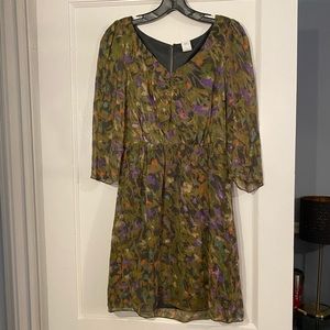 J Crew 100% Silk Dress, Size 2